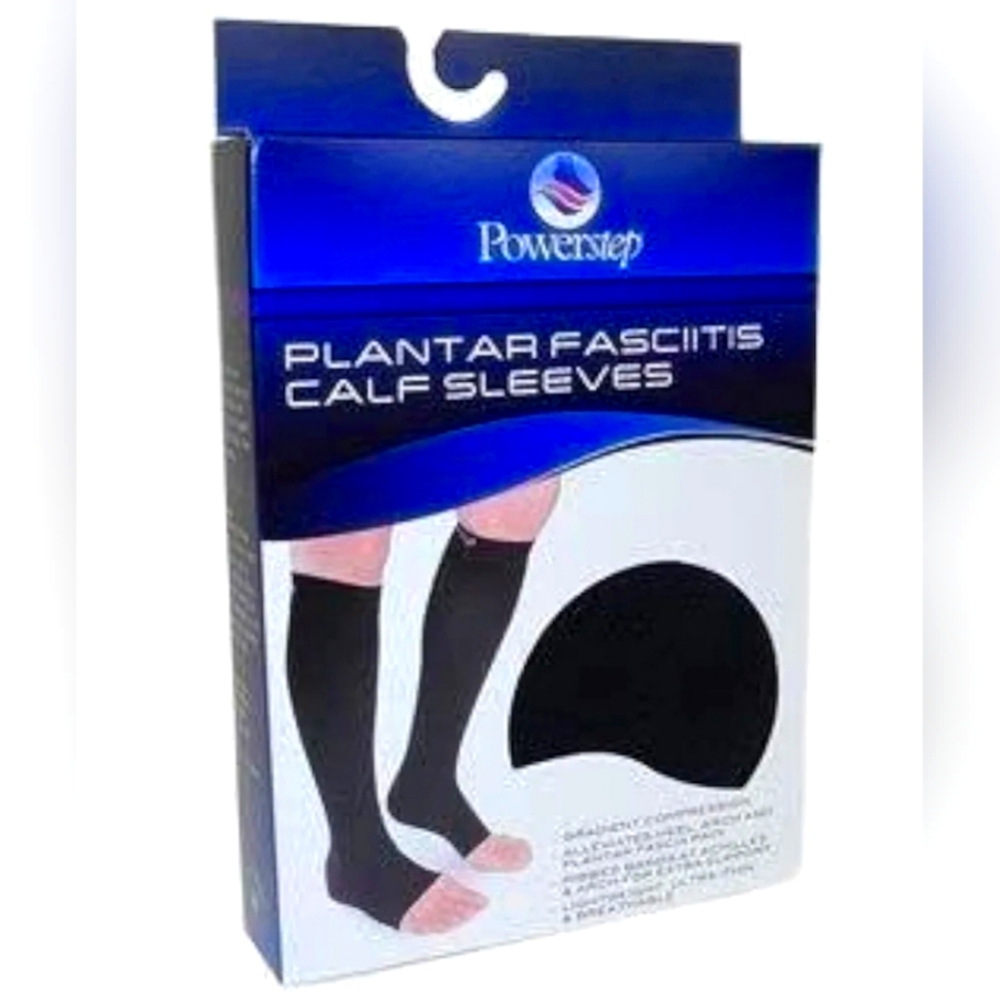 POWERSTEP PF Plantar Fasciitis Support Compression Calf Sleeve Socks (1 Pair)